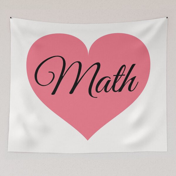 Item preview, math heart designed and sold by OneTimeEngineer.
