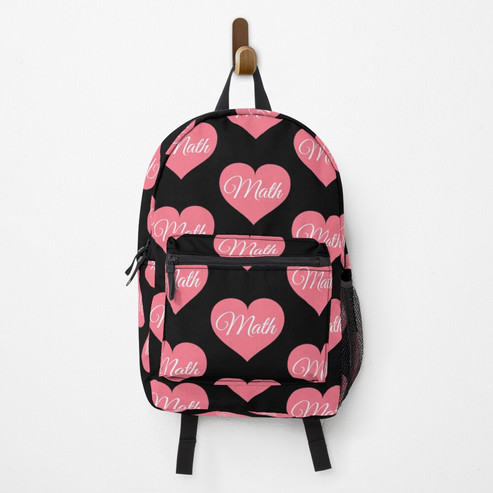 math heart Backpack
