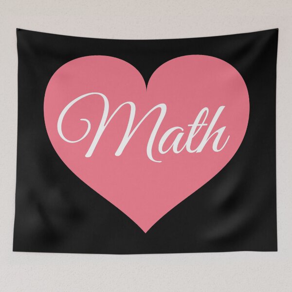 Item preview, math heart designed and sold by OneTimeEngineer.