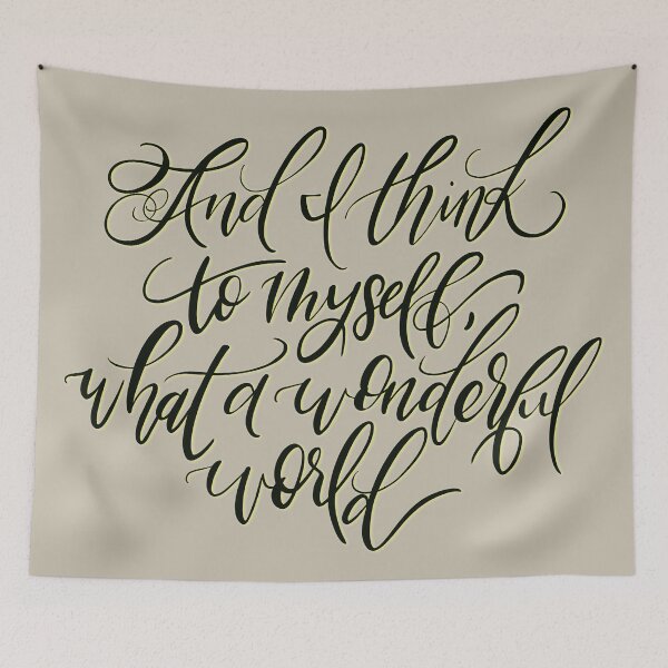 Item preview, Wonderful world designed and sold by K-T-K.