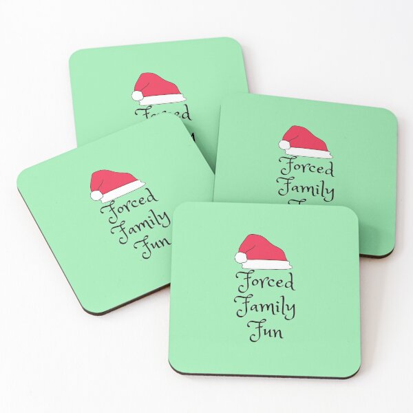 Item preview, Forced Family Fun Christmas Holiday Funny Matching Gifts Santa Hat Unisex designed and sold by TheGreekGuy.