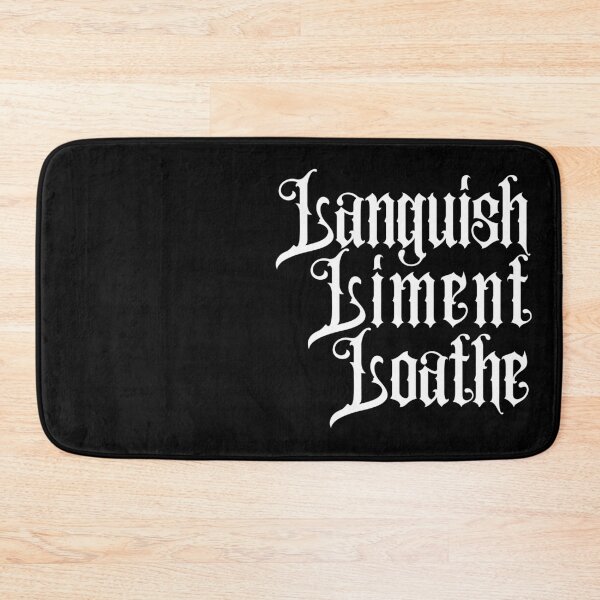 Item preview, Languish Lament Loathe designed and sold by cgilland.