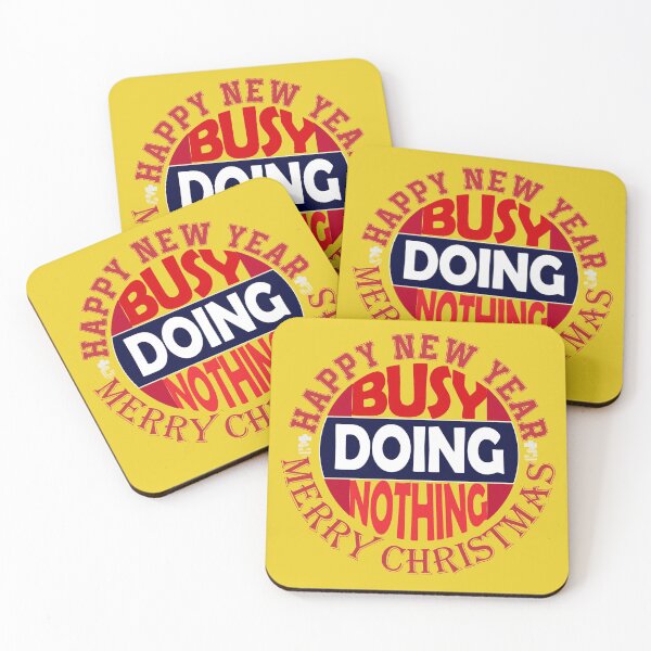 Item preview, Merry Christmas - Busy Doing Nothing designed and sold by SueSakpal.