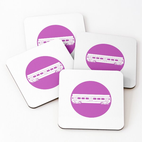 Item preview, Subway Car on Purple Circle designed and sold by Joelski.