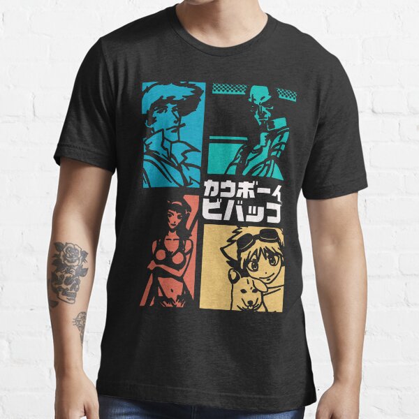 "Cowboy Bebop Retro Vintage" Tshirt for Sale by Teebuya Redbubble