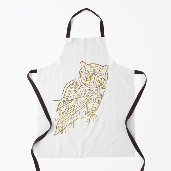 Item preview, Gold Minimalistic Owl designed and sold by SoccaTamam.