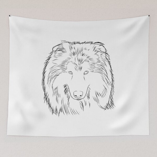 Item preview, Strokes 'Rough Collie Dog designed and sold by alwe-designs.