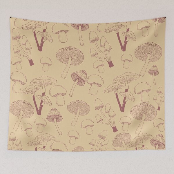 Item preview, Brownish Mushrooms  designed and sold by pumpqin.