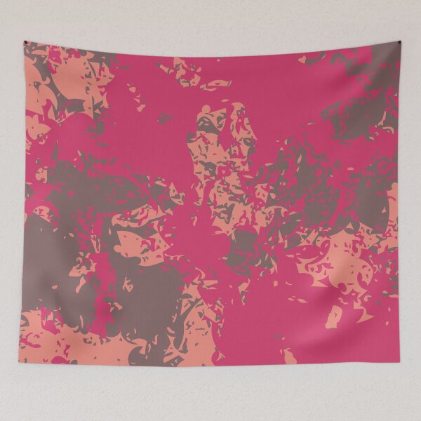 Item preview, Raspberry Sorbet, Rose Taupe & Burnt Coral designed and sold by Kettukas.
