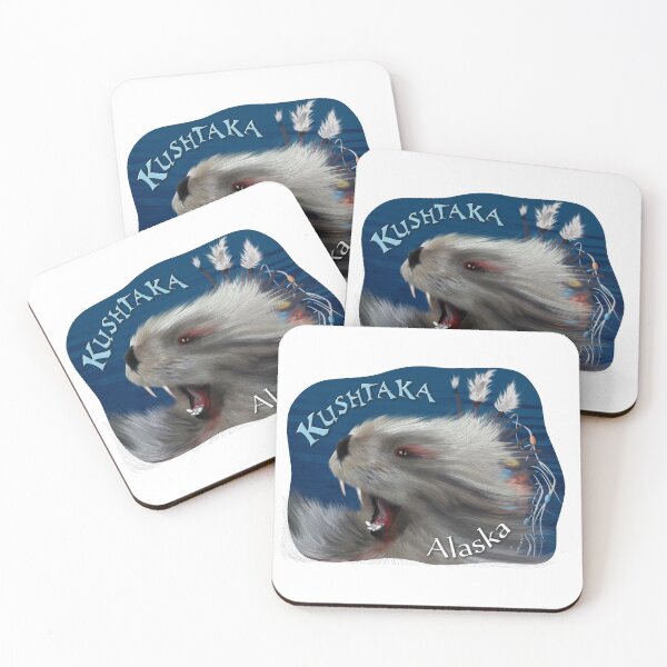 Item preview, Kushtaka, Alaska's mythical creature designed and sold by nadya.