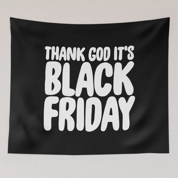 Item preview, Black Friday Shopping Shopper Gift T Shirt Thank God It's Black Friday designed and sold by Bendthetrend.