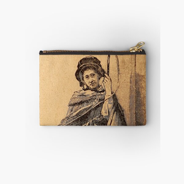 Item preview, 1900 Limousin woman spinning wool Vintage poster France flea market designed and sold by PrimitiveState.