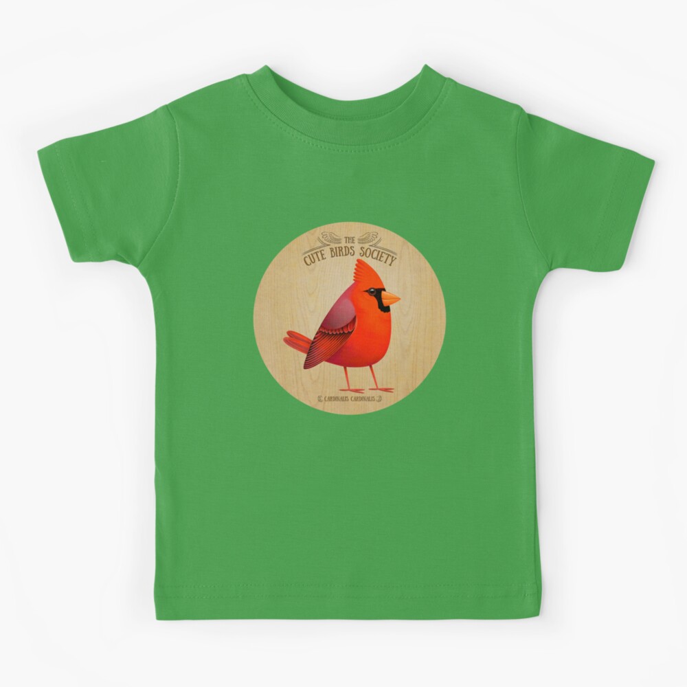Naves Vintage Cardinals Illustration Kids T-Shirt