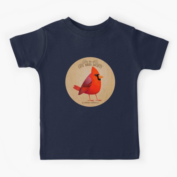 Naves Vintage Cardinals Illustration Kids T-Shirt