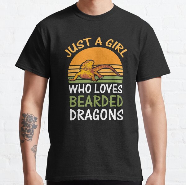 Just A Girl Who loves Bearded Dragons Classic T-Shirt