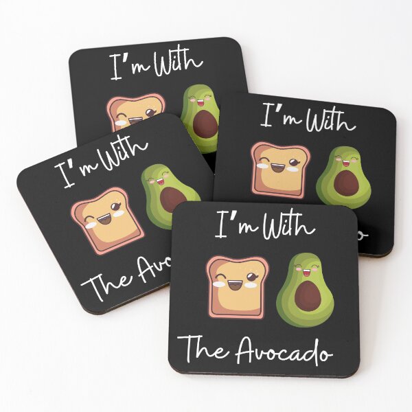 Item preview, I’m with the avocado  designed and sold by ShopNicolexo.
