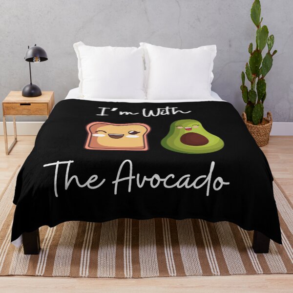Item preview, I’m with the avocado designed and sold by ShopNicolexo.
