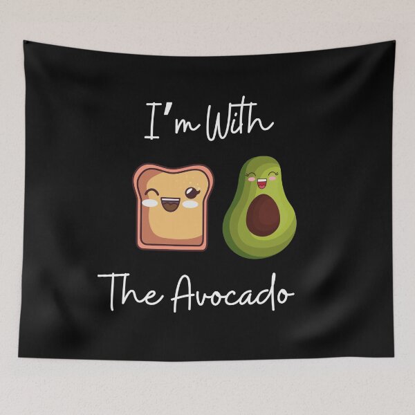 Item preview, I’m with the avocado  designed and sold by ShopNicolexo.