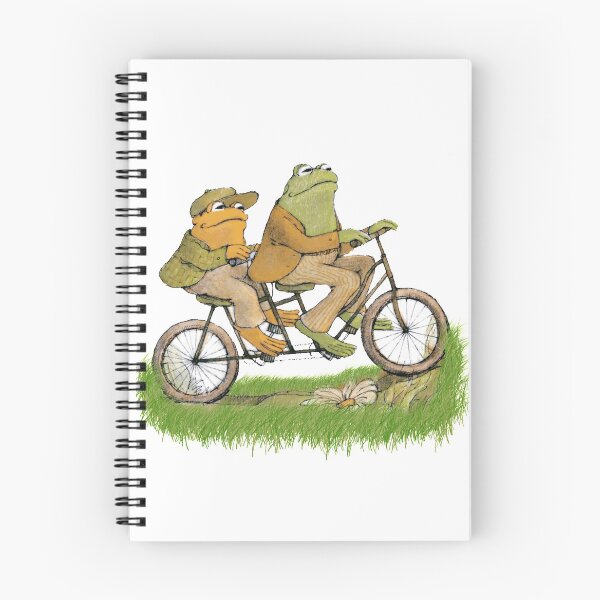 Item preview, frog and toad on the bike designed and sold by WhyNotStore.