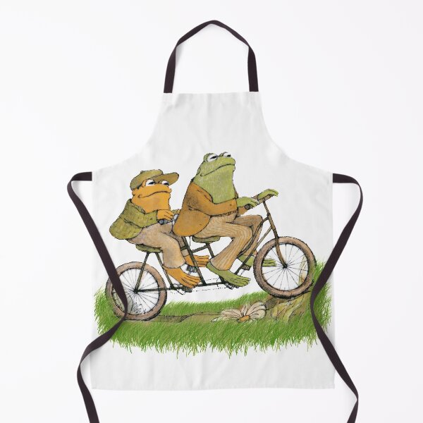 Item preview, frog and toad on the bike designed and sold by WhyNotStore.