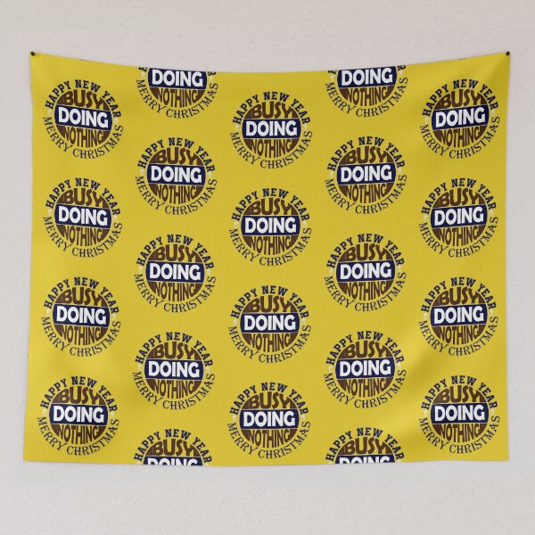 Item preview, Happy New Year - Busy Doing Nothing designed and sold by SueSakpal.