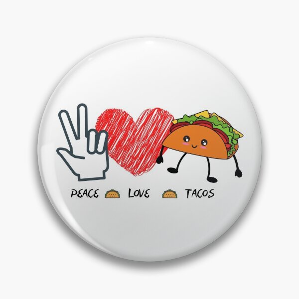 Item preview, Peace Love Tacos designed and sold by AutumnVibeShop.