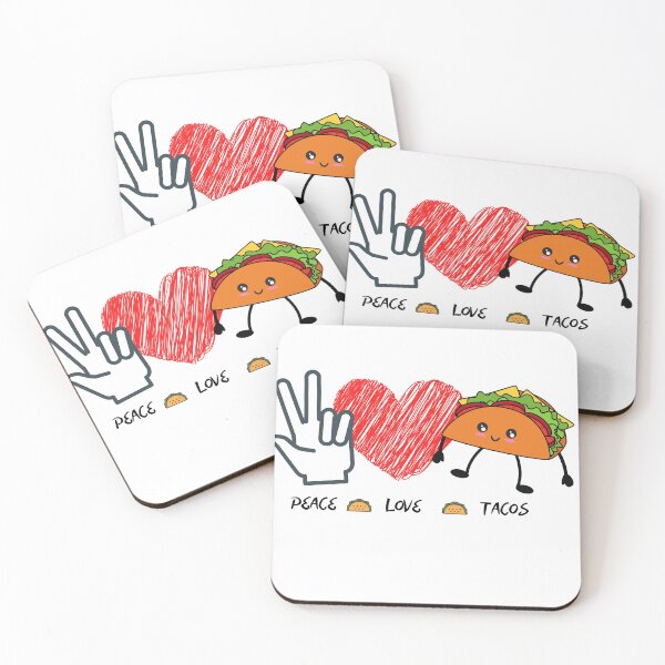 Item preview, Peace Love Tacos designed and sold by AutumnVibeShop.