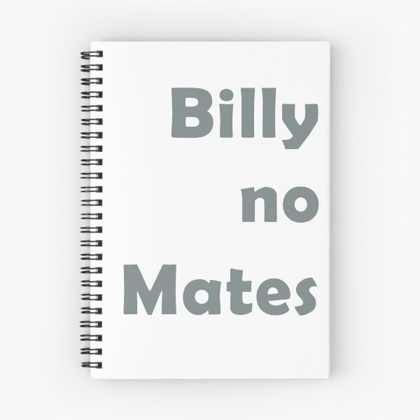 Aperçu de l'œuvre BILLY NO MATES créée et vendue par LPDesignsUK.