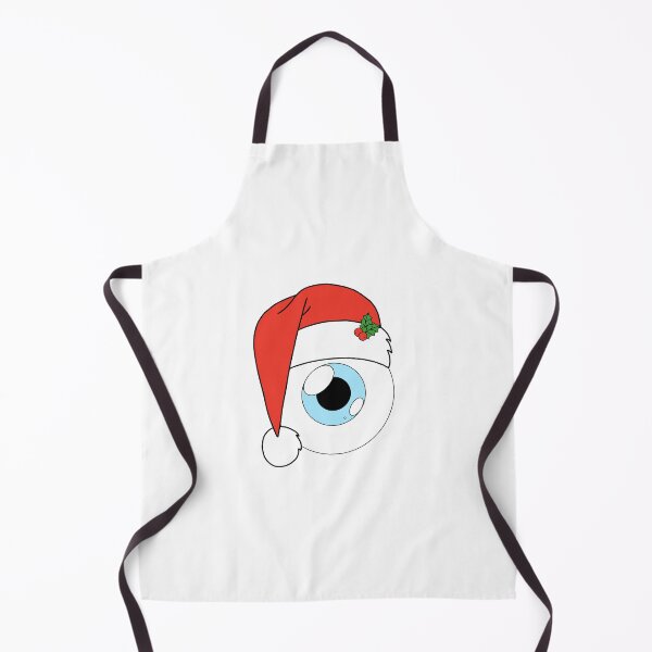 Item preview, Christmas Santa Hat Eyeball-Blue Iris designed and sold by creatorK8.