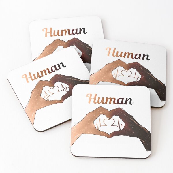 Item preview, Skin Tones Heart Hands Heartbeat Human Rights designed and sold by Jolly-Yosei.