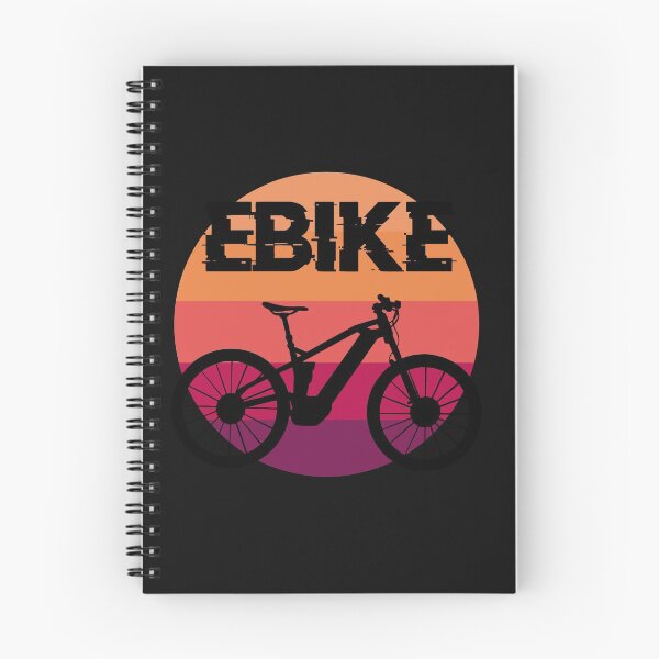Item preview, Ebike bicycle mountain bike retro gift designed and sold by MichaelTeupser.