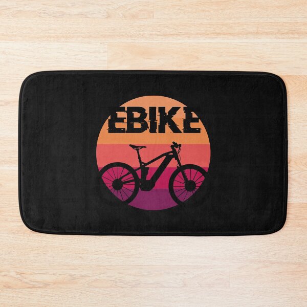 Item preview, Ebike bicycle mountain bike retro gift designed and sold by MichaelTeupser.