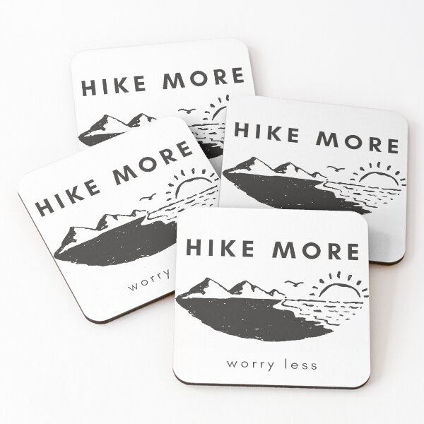 Item preview, Hike More Worry Less designed and sold by BohoHiker.