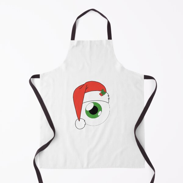 Item preview, Christmas Santa Hat Eyeball- Green Iris designed and sold by creatorK8.