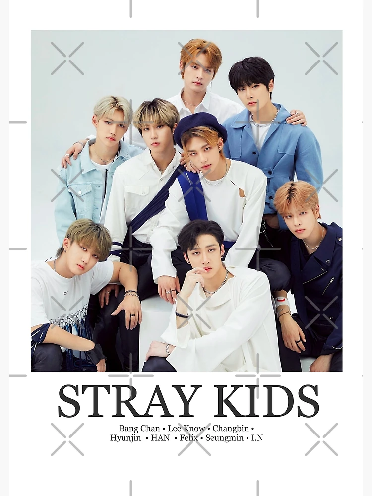 Stray kids minimalist poster