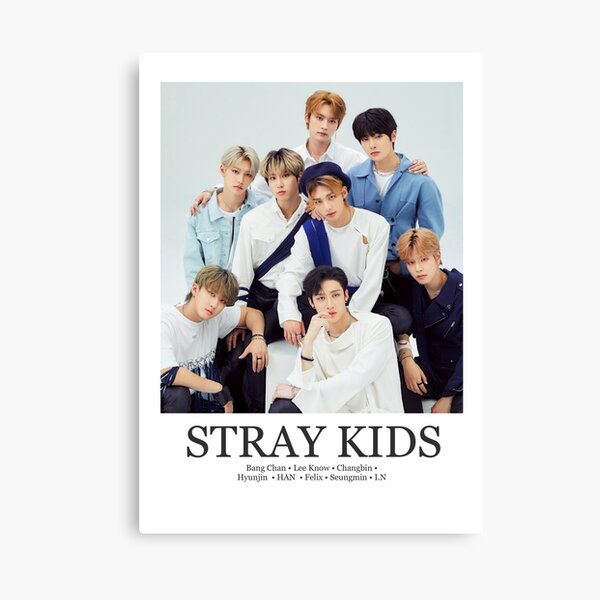 Stray Kids Poster Kpop canvas muurkunst boyband esthetische