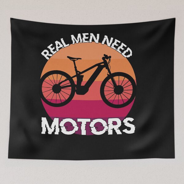 Item preview, Ebike bicycle mountain bike retro gift designed and sold by MichaelTeupser.