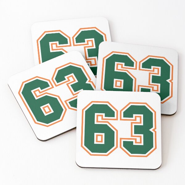 Item preview, Jersey 63 Number. Number sixty-three Straight From Miami designed and sold by Urosek.