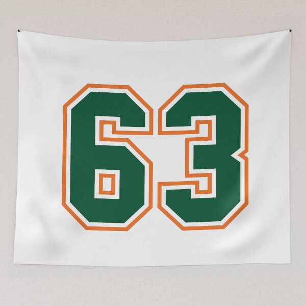 Item preview, Jersey 63 Number. Number sixty-three Straight From Miami designed and sold by Urosek.