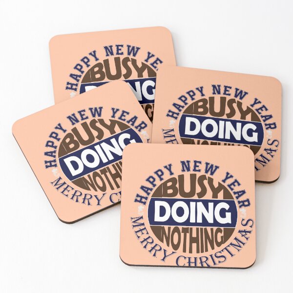 Item preview, New Year - Busy Doing Nothing designed and sold by SueSakpal.