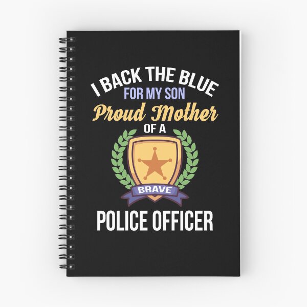 Item preview, Proud Mother of a brave Police Officer designed and sold by shirtystar.