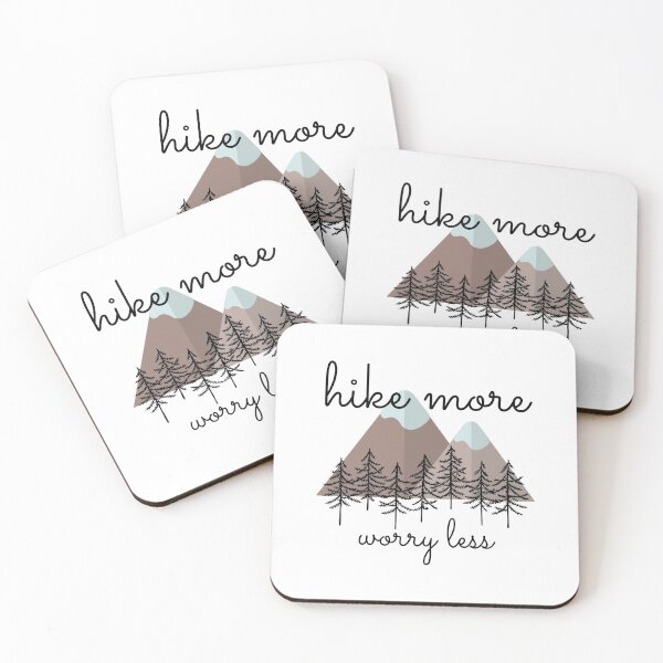 Item preview, Hike More Worry Less designed and sold by BohoHiker.