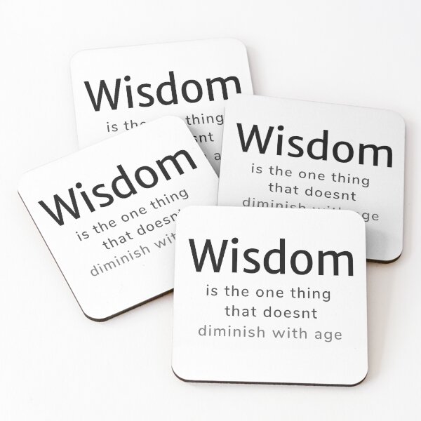 Item preview, Wisdom doesn't diminish designed and sold by marco73260.