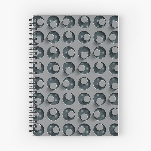 Item preview, 3d effect metal perforation all over print designed and sold by trickydee.