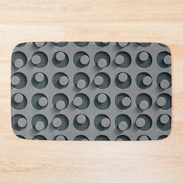 Item preview, 3d effect metal perforation all over print designed and sold by trickydee.
