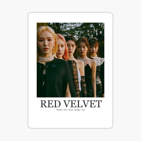 Artikel-Vorschau von RED VELVET minimalistisches Poster, designt und verkauft von Linnea ..