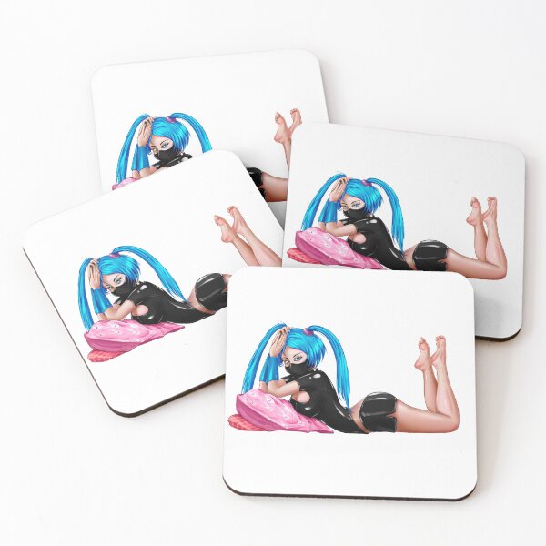 Item preview, Ninja girl in resting position designed and sold by akiitzu-lm.