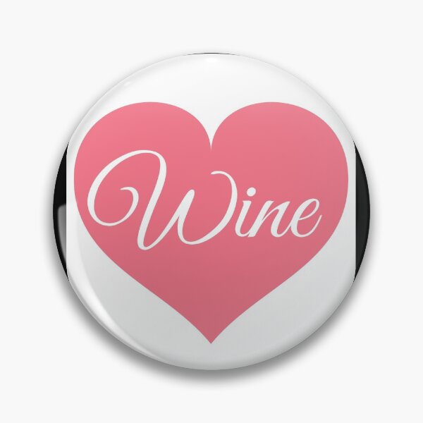 Item preview, Drink red wine pink heart quote designed and sold by OneTimeEngineer.