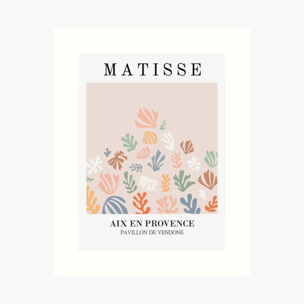  Henri Matisse - Spray de Feuilles - Papiers Découpés - Nouveau Impression artistique