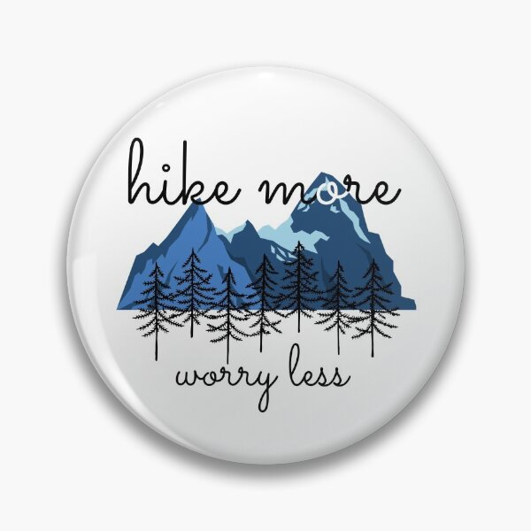 Item preview, Hike More Worry Less designed and sold by BohoHiker.